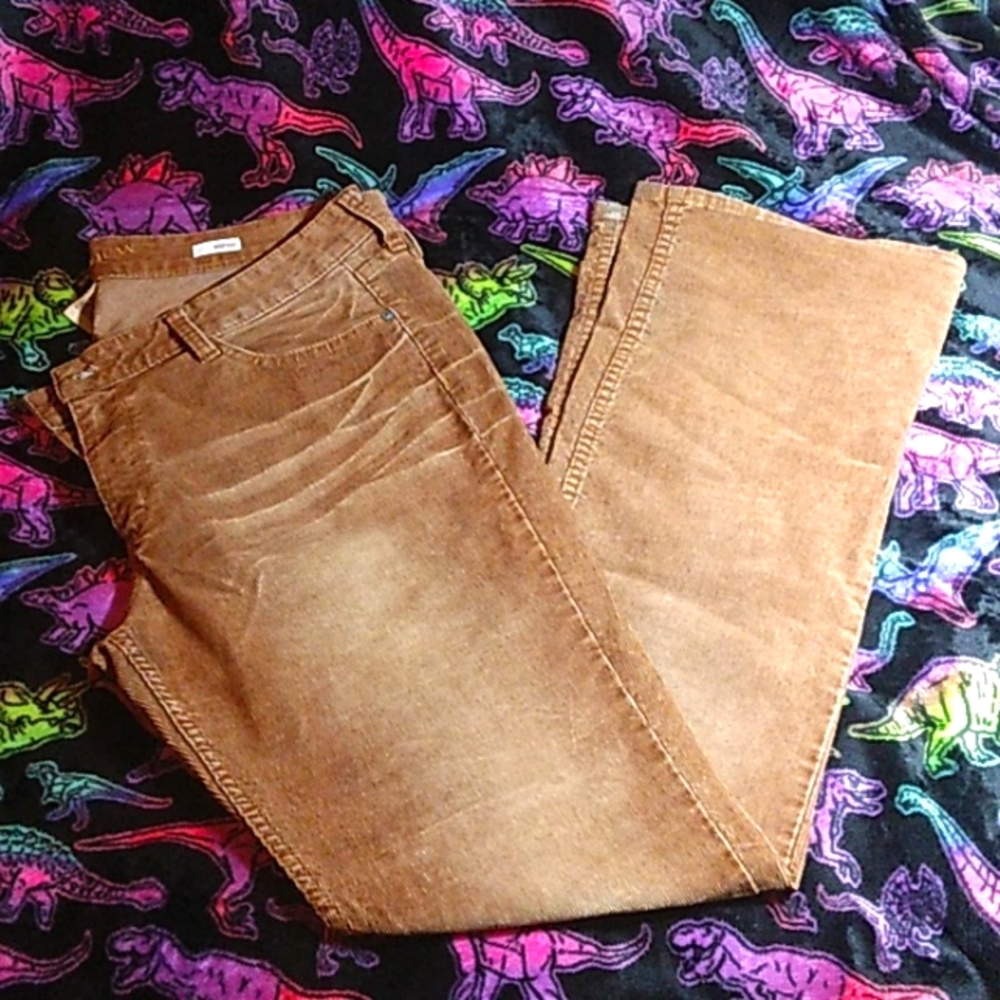 Y2K Arizona Jeans Corduroy Boot Cut Flares Lowrise